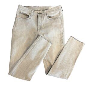 RAG & BONE grey ankle skinny jeans Size 28
